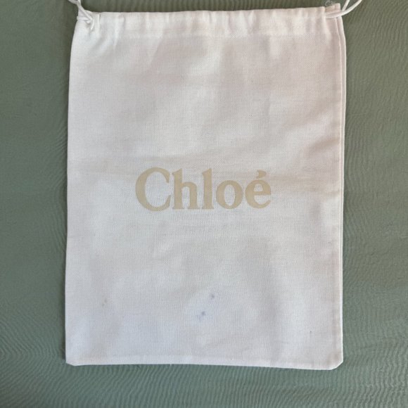 🌼 Chloé White Dust Bag Set - Large (24in x 12in) & Small (12in x 10in) 🌼 - Picture 4 of 7